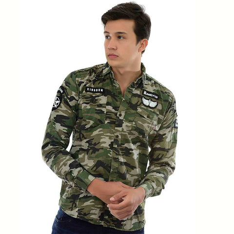 Camisa Militar Kingdom